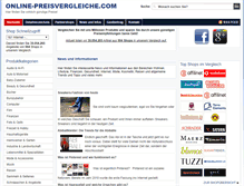 Tablet Screenshot of online-preisvergleiche.com